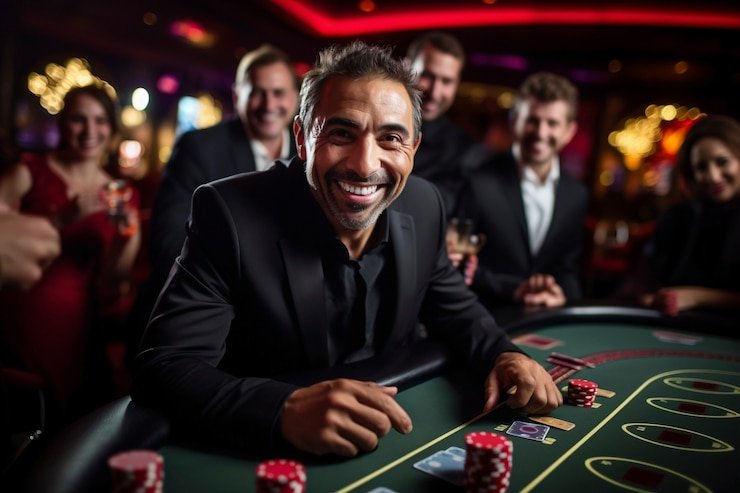 Meja Teen Patti islot dengan dealer profesional